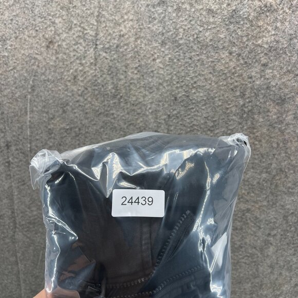 Gymshark Sweater Men Small Adult Black Jacket Hoodie Full Zip Logo Athletic - Picture 8 of 12